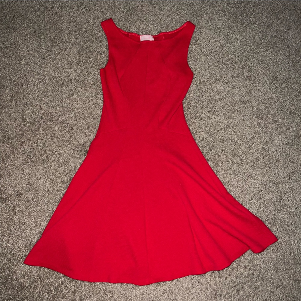 Red dress